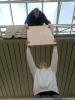 Schrankteile �ber Balkon 
