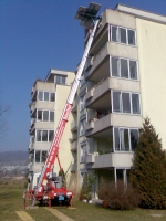 Möbellift 5 OG durch bischof-umzuege.ch